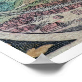 Uitzicht van de stad Potosi, Bolivia, met de beroe Poster (Hoek)