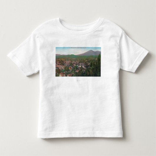 Uitzicht van de stad San Rafael, CA Kinder Shirts (Voorkant)