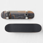 Uitzicht van de stad Seattle skyline 2 Skateboard (Horizontaal)