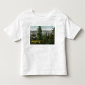 Uitzicht van de stad via de Bossen Kinder Shirts (Voorkant)