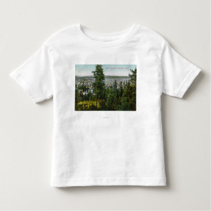 Uitzicht van de stad via de Bossen Kinder Shirts