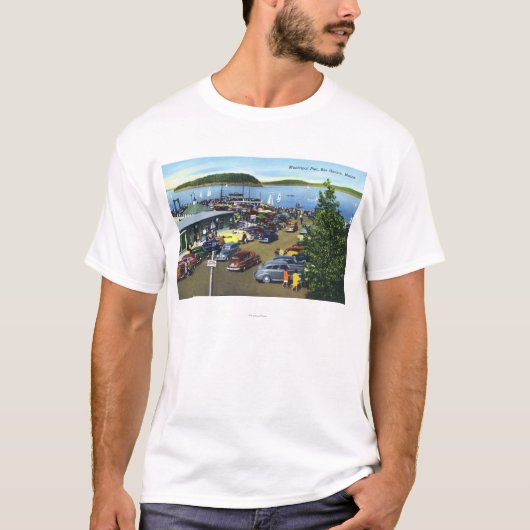 Uitzicht van de Stedelijke Pier T-shirt (Voorkant)