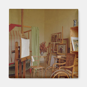 Uitzicht van de studio van Renoir, gebruikt vanaf  Magneet