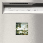 Uitzicht van de Theems van Keen Edge Ferry Magneet (Insitu (Vaatwasser))