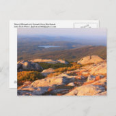 Uitzicht van de Top van Monadnock NW Briefkaart (Voorkant / Achterkant)