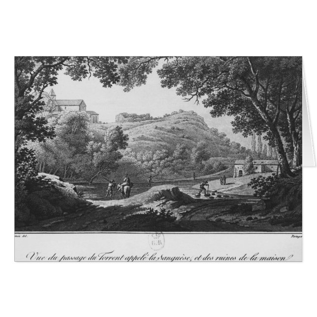 Uitzicht van de torrent, La Sanguese (Voorkant Horizontaal)