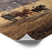 Uitzicht van de Tower of London Poster (Hoek)