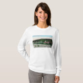 Uitzicht van de TownKnowles, CA T-shirt (Voorkant volledig)