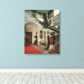 Uitzicht van de trap, 1812-15 canvas afdruk (Insitu (Houten vloer))