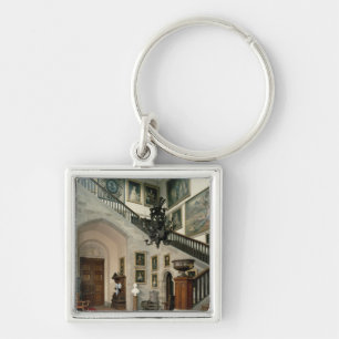 Uitzicht van de trap, 1812-15 sleutelhanger