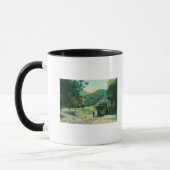 Uitzicht van de treintunnel naar Alum Rock Mok (Links)