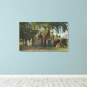 Uitzicht van de Uitdrukkelijke Kantoor Adams Canvas Afdruk (Insitu (Houten vloer))