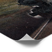 Uitzicht van de Unie voor goederenvervoer over de  Poster (Hoek)