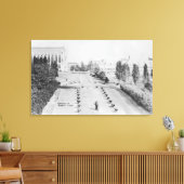 Uitzicht van de Universiteit van WA Campus Entranc Canvas Afdruk (Insitu (Woonkamer))