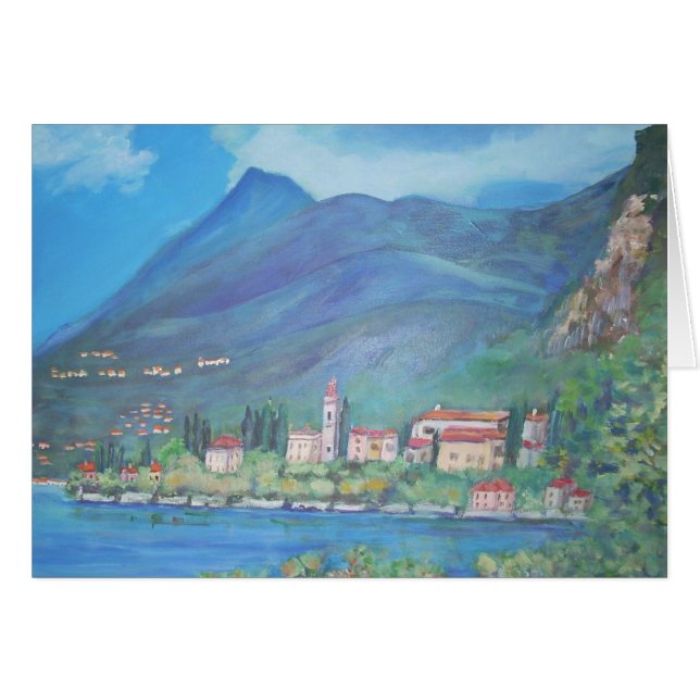Uitzicht van de Varenna-kaart (Voorkant Horizontaal)