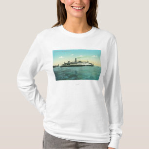 Uitzicht van de veerboot Oakland T-shirt
