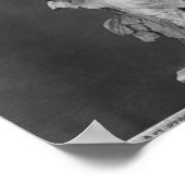 Uitzicht van de Victory Samothrace in het museum v Poster (Hoek)