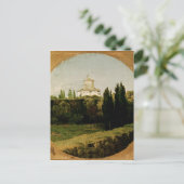 Uitzicht van de Villa Medici, Rome Briefkaart (Staand voorkant)