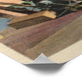 Uitzicht van de Vissende boten op de gemeentelijke Poster (Hoek)