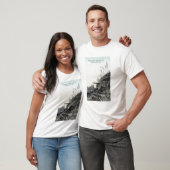 Uitzicht van de vliegmachine, South Fork Elk, CA T-shirt (Unisex)