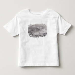 Uitzicht van de vogelsoort van New Orleans Kinder Shirts