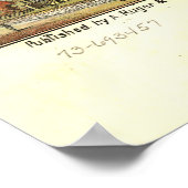 Uitzicht van de vogelsoort van New Ulm, Minnesota Poster (Hoek)