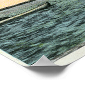 Uitzicht van de vuurtoren van het eiland Boon in Y Poster (Hoek)