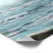 Uitzicht van de vuurtoren van Nubble Poster (Hoek)