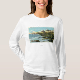 Uitzicht van de vuurtoren van Pemaquid T-shirt