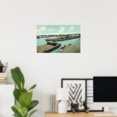 Uitzicht van de Waterfront 3 Poster (Thuiskantoor)