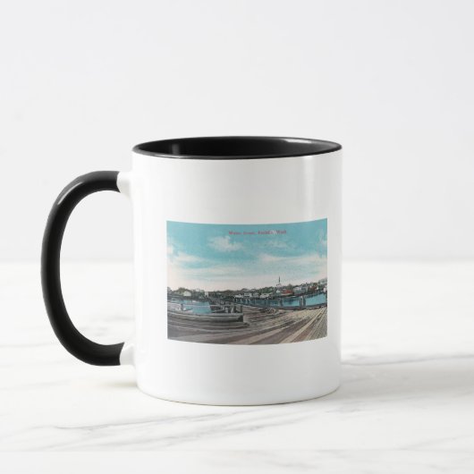 Uitzicht van de Waterfront Mok (Links)