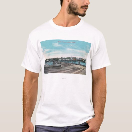 Uitzicht van de Waterfront T-shirt (Voorkant)