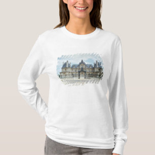 Uitzicht van de West-facade van Chateau de Maisons T-shirt