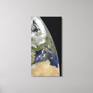 Uitzicht van de westerne Middellandse Zee Canvas Afdruk