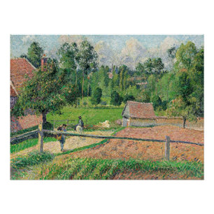 Uitzicht van de Window Camille Pissarro van de kun Perfect Poster