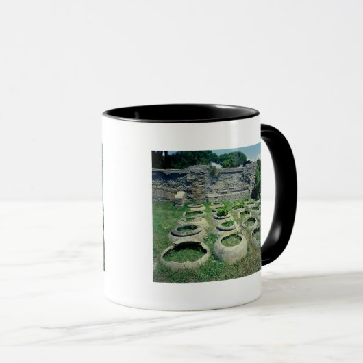 Uitzicht van de winkels mok (Voorkant rechts)