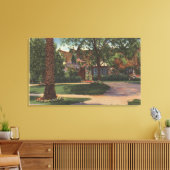 Uitzicht van de woonplaats van Eleanor Powell Canvas Afdruk (Insitu (Woonkamer))