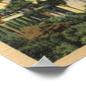 Uitzicht van de woonplaats van William Powell Poster (Hoek)