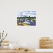 Uitzicht van de Wroxham Bridge Norfolk Broads Poster (Keuken)