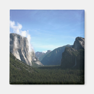 Uitzicht van de Yosemite-tunnel Magneet