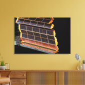 Uitzicht van de zonnepanelen canvas afdruk (Insitu (Woonkamer))