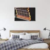 Uitzicht van de zonnepanelen canvas afdruk (Insitu (Slaapkamer))