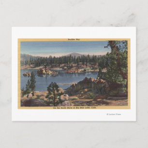 Uitzicht van de zuidkust van Boulder Bay Briefkaart