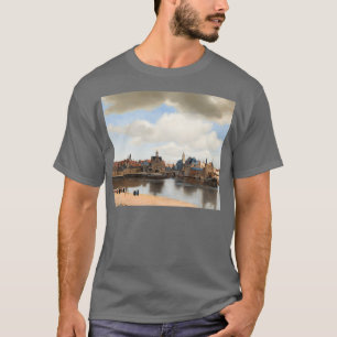 Uitzicht van Delft 1661 Johannes Vermeer T-shirt
