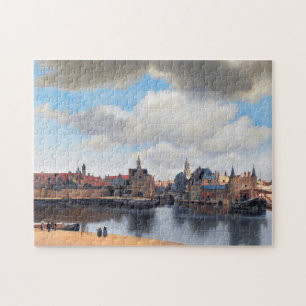 Uitzicht van Delft, Johannes Vermeer, 1659-1660 Legpuzzel