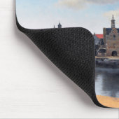 Uitzicht van Delft, Johannes Vermeer, 1659-1660 Muismat (Hoek)