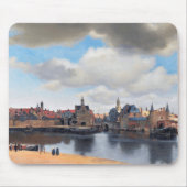 Uitzicht van Delft, Johannes Vermeer, 1659-1660 Muismat (Voorkant)