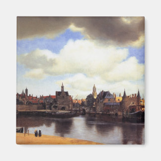 Uitzicht van Delft Magneet