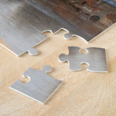 Uitzicht van Delft van Johannes Vermeer 1660 Legpuzzel (Zijkant)