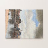 Uitzicht van Delft van Johannes Vermeer 1660 Legpuzzel (Horizontaal)